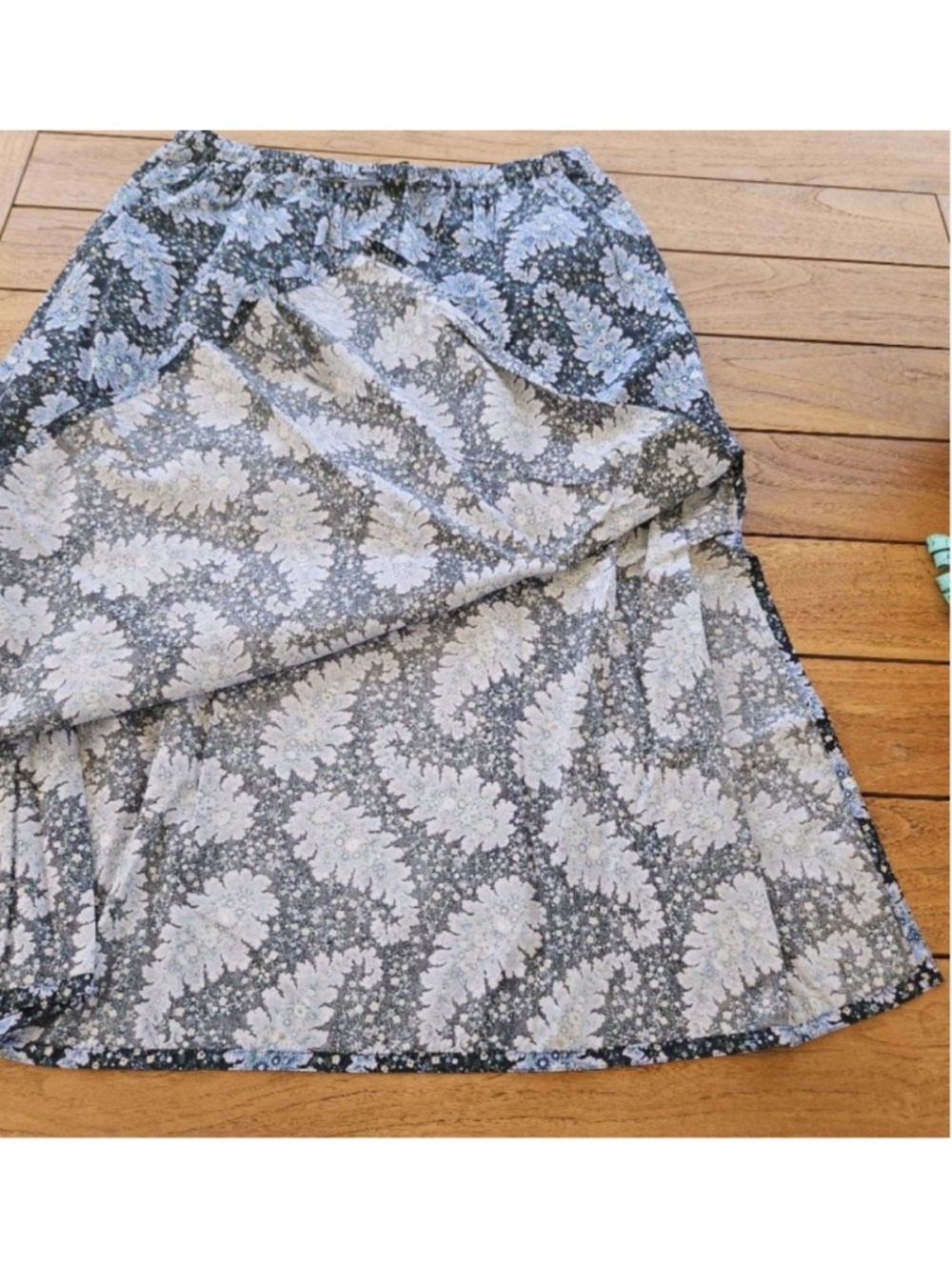 J.Crew Collection pull-on skirt in Ratti® Pacific paisley Size XL - Picture 4 of 7